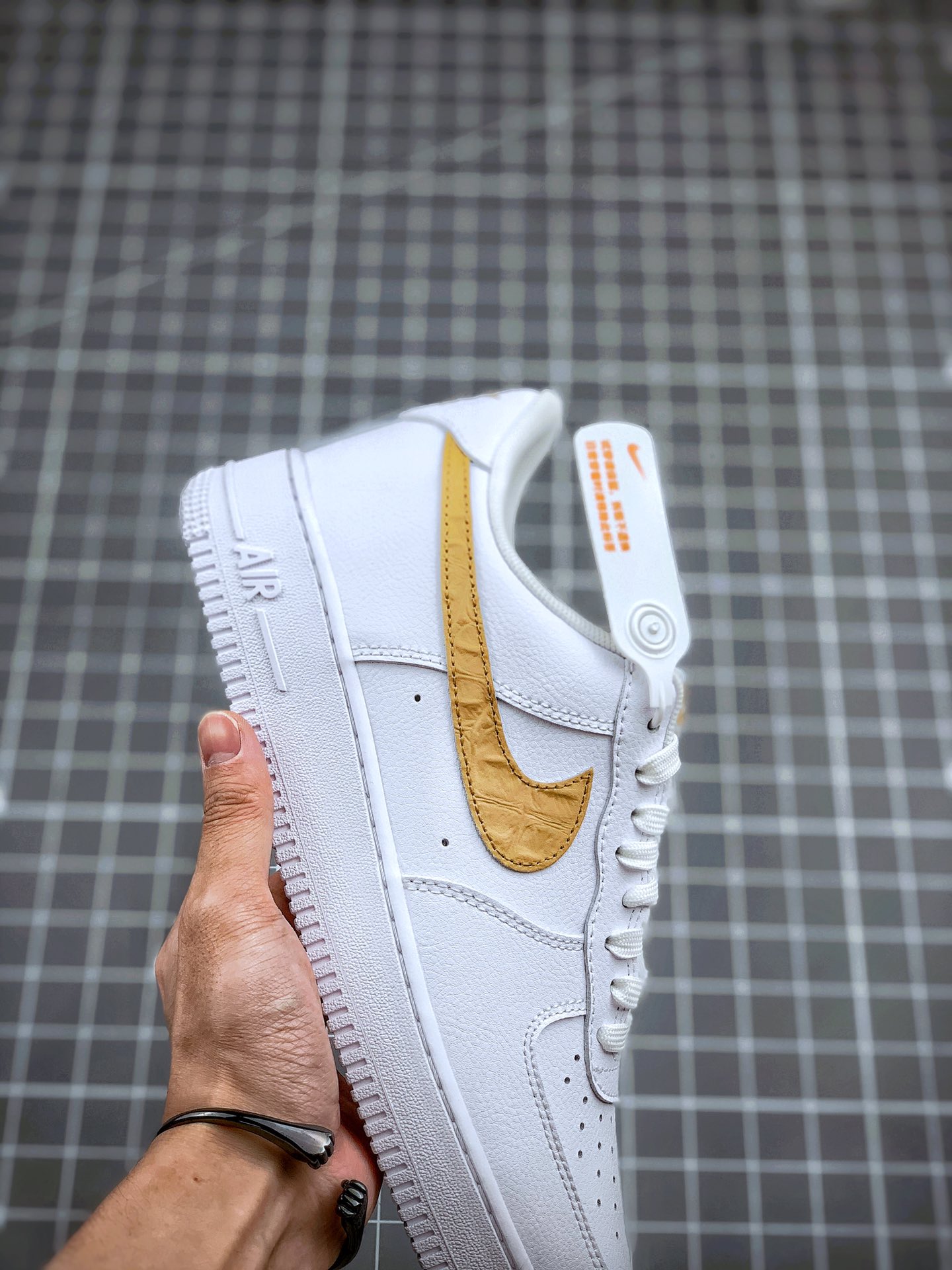 200 Air Force 1白蓝蛇纹 马毛打造 货号：CW7567-101