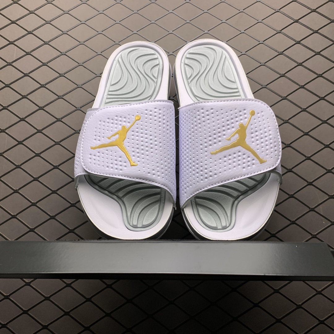 90 Air Jordan Hydro J5 AJ拖鞋 乔丹拖鞋 820257-303 魔术贴可调节鞋面
