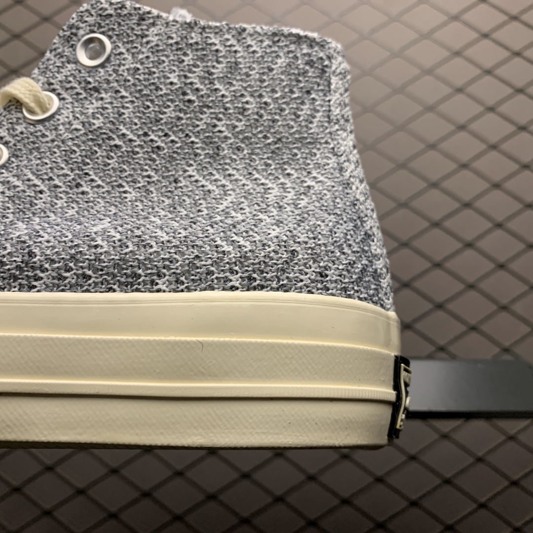 160 Converse 匡威1970s 环保理念 毛绒针织工艺 高帮硫化休闲帆布板鞋