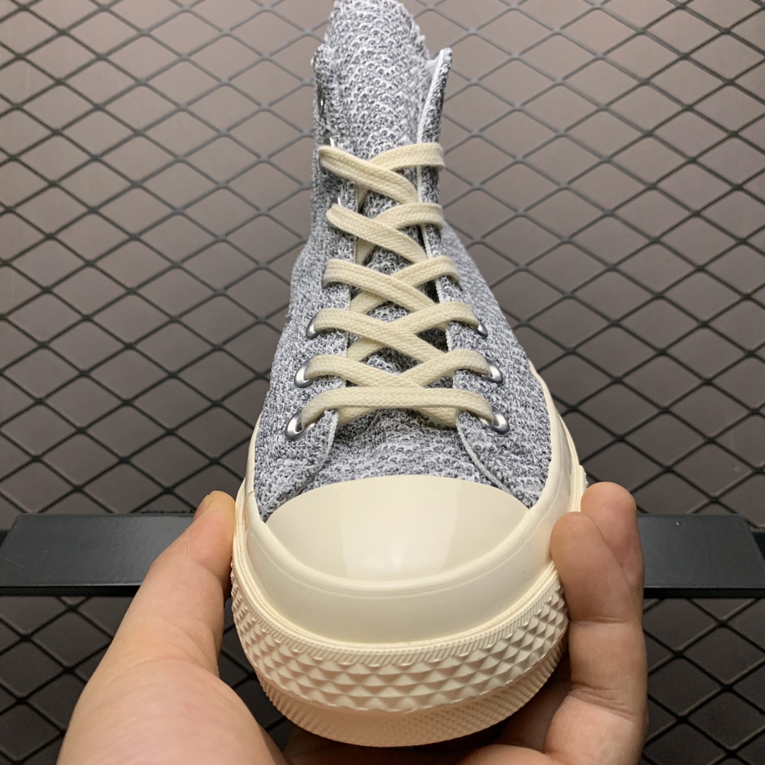 160 Converse 匡威1970s 环保理念 毛绒针织工艺 高帮硫化休闲帆布板鞋