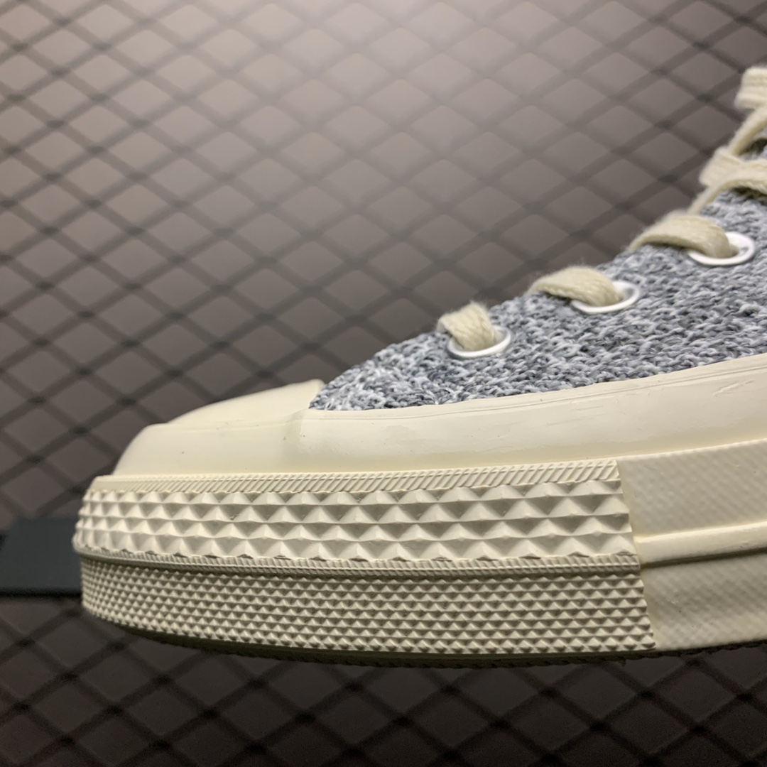 160 Converse 匡威1970s 环保理念 毛绒针织工艺 高帮硫化休闲帆布板鞋