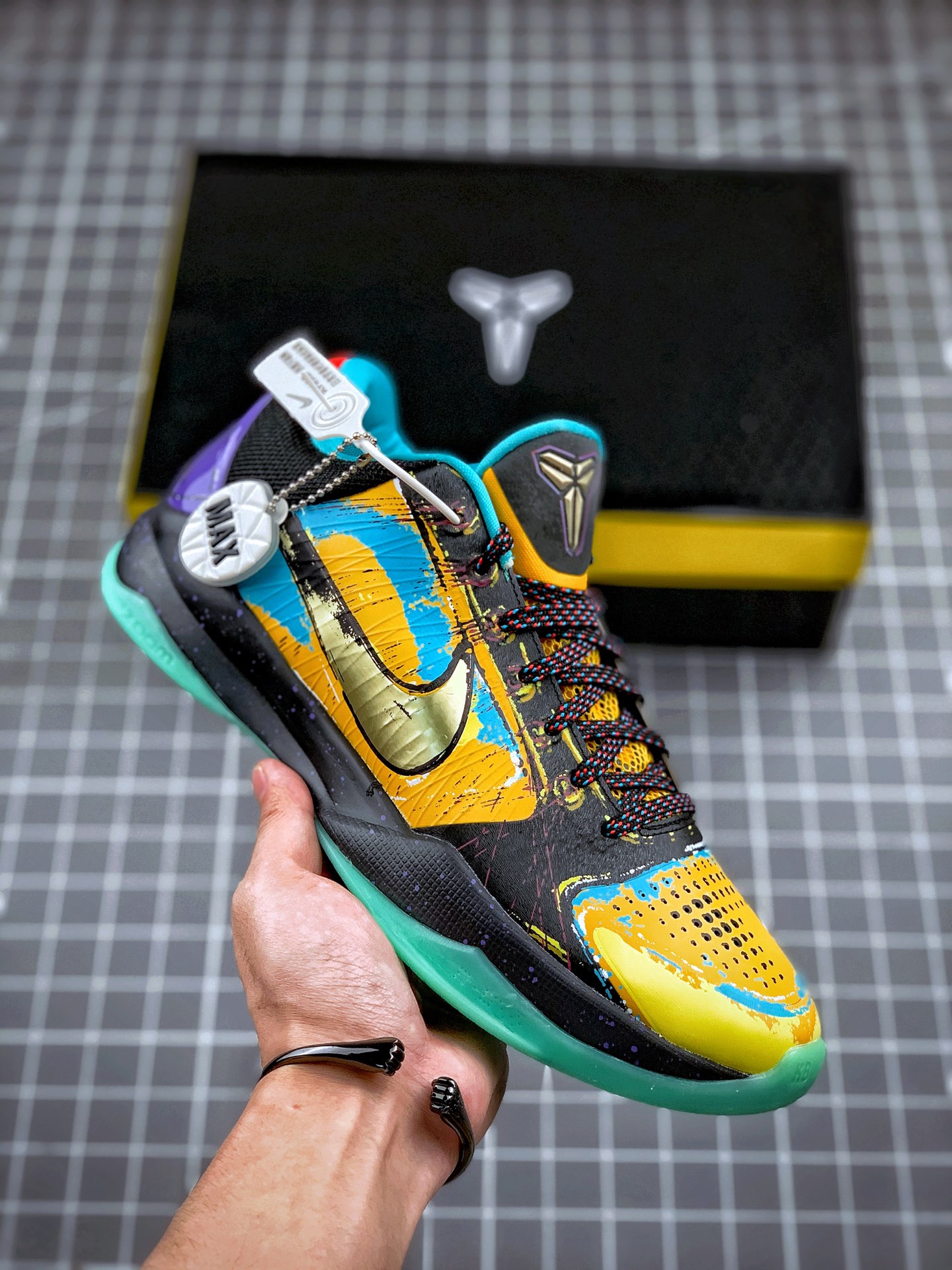 300 灭世纯原 元年科比5代 巅峰典藏配色 大师之路 ZK5 ”PRELUDE”全码出货