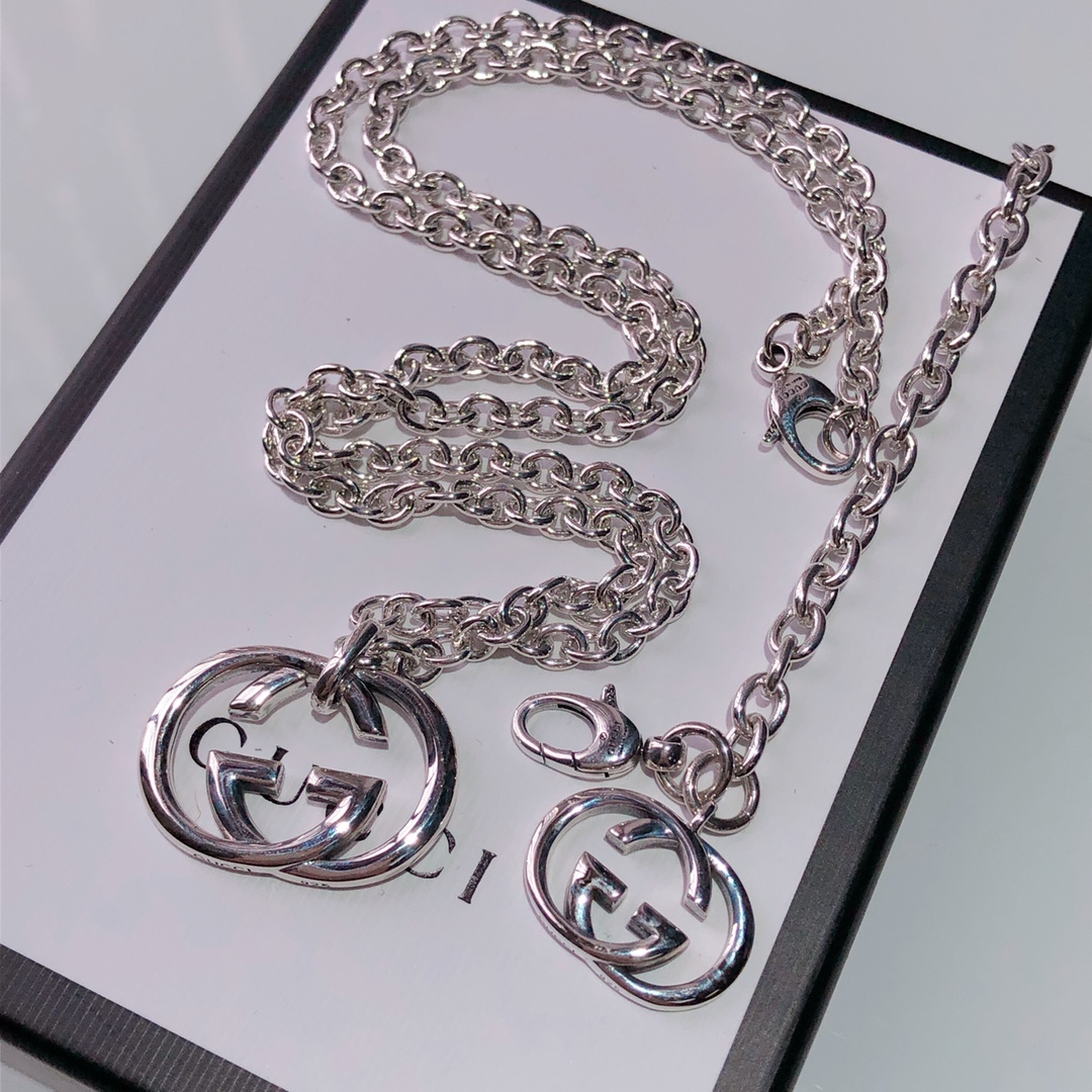 NO:102167,Necklace Bracelet Classic hot logo big double G set, Gucci necklace Gucci bracelet, gucci, necklace, bracelet19860909项链 手链 经典火爆logo大双G套装,古驰项链古驰手链,gucci,necklace,bracelet,Jewelry