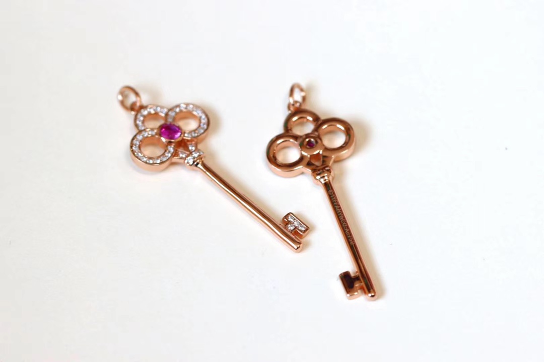 Tiffany & Co. Tiffany keys系列 520全球限量款 钥匙项链