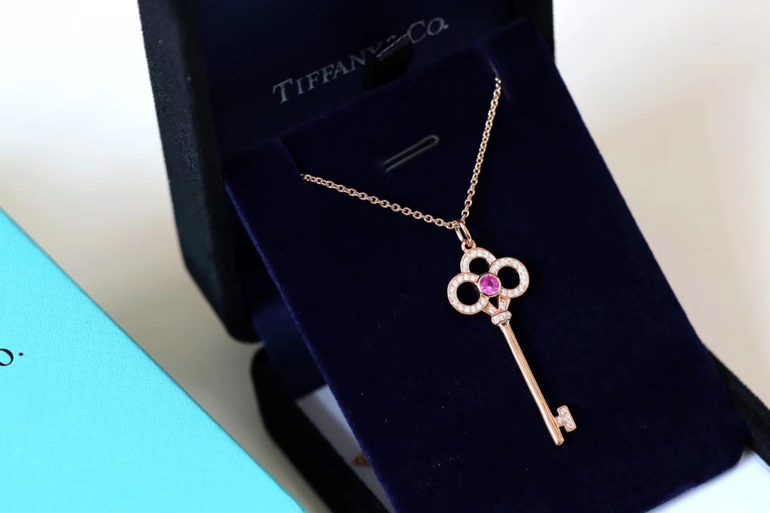 Tiffany & Co. Tiffany keys系列 520全球限量款 钥匙项链