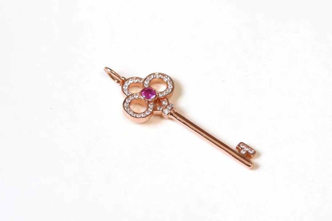 Tiffany & Co. Tiffany keys系列 520全球限量款 钥匙项链