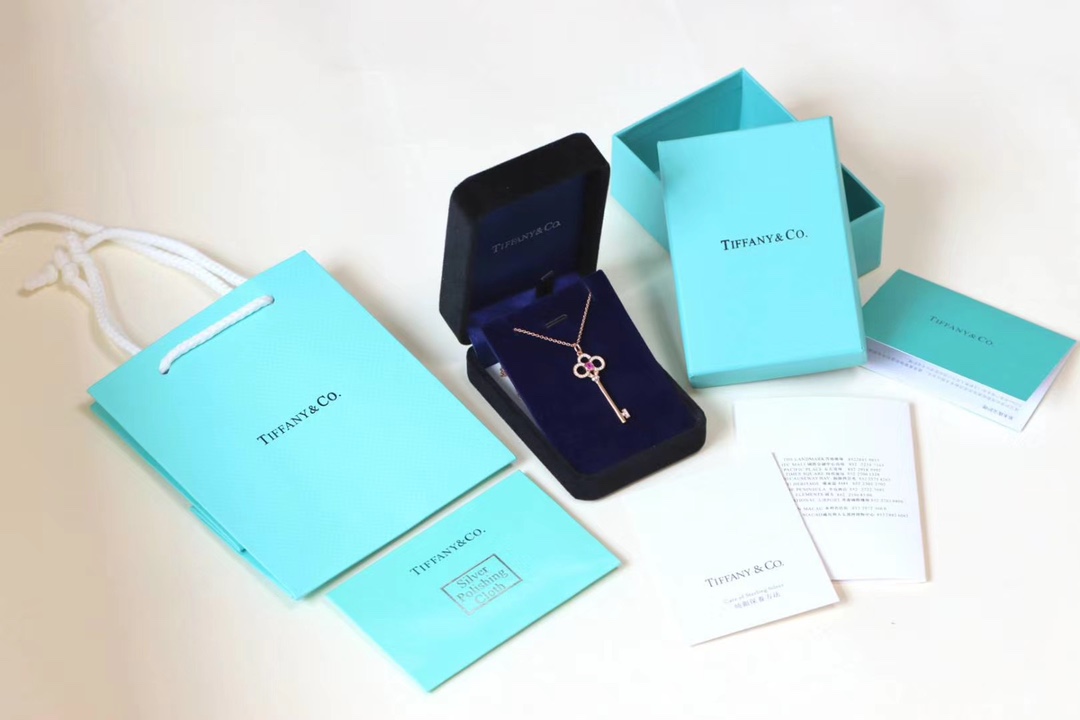 Tiffany & Co. Tiffany keys系列 520全球限量款 钥匙项链