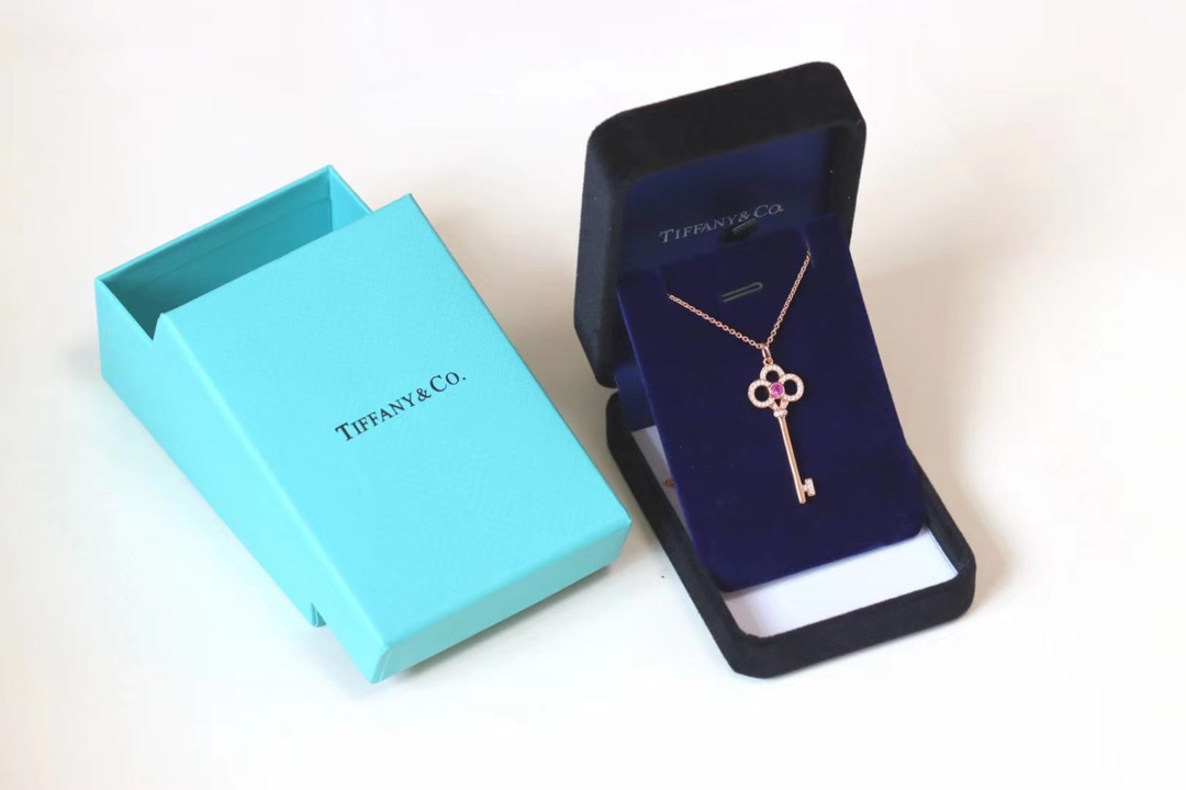Tiffany & Co. Tiffany keys系列 520全球限量款 钥匙项链