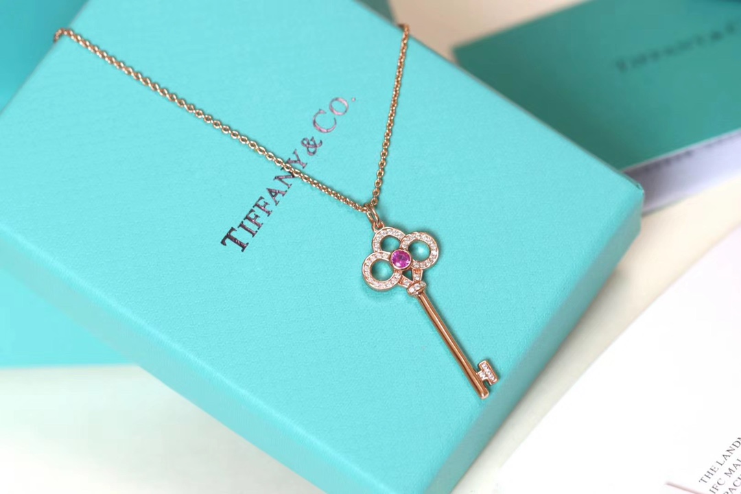 Tiffany & Co. Tiffany keys系列 520全球限量款 钥匙项链