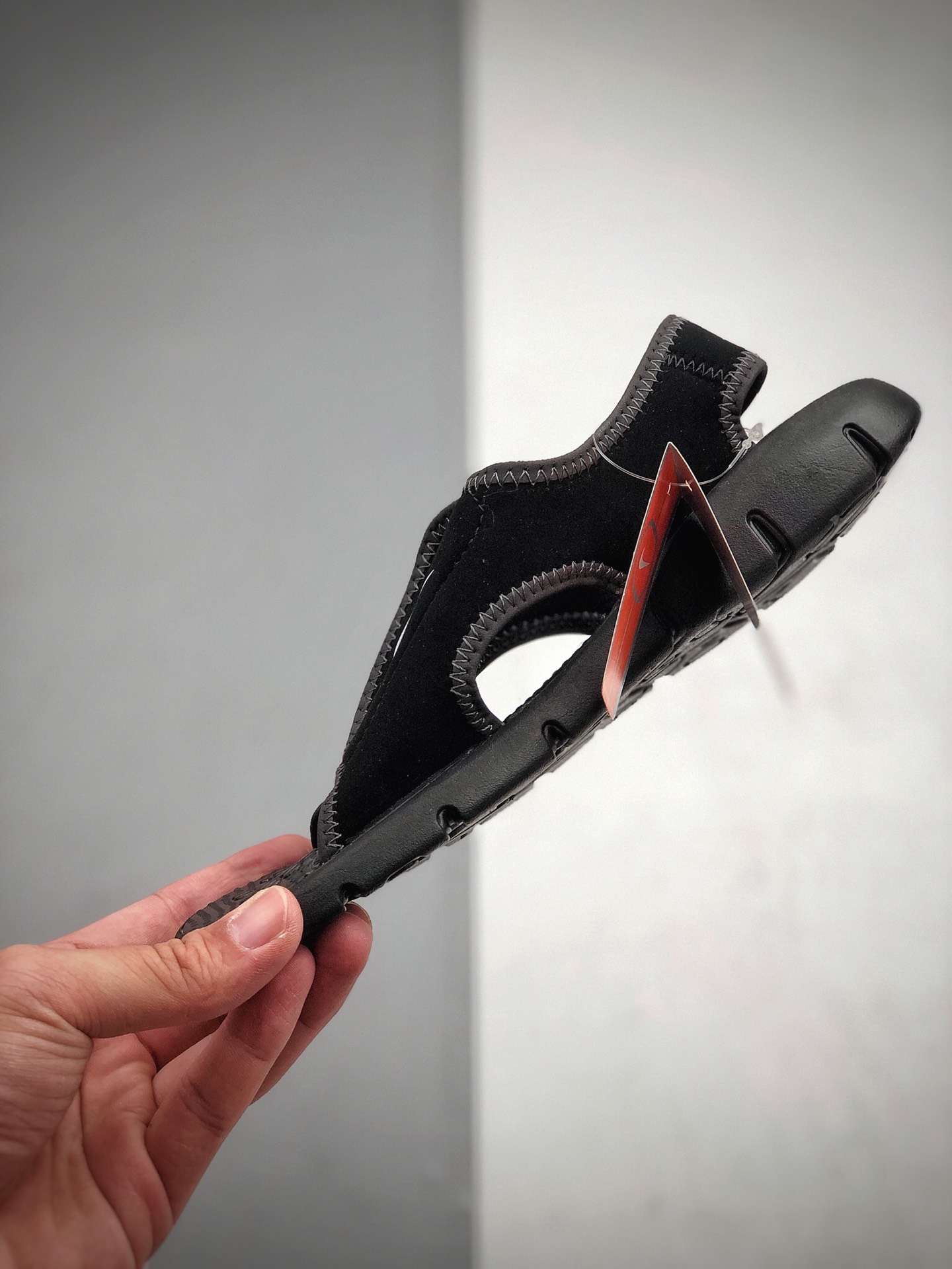 特价90 网红爆款 耐克Nike Sunray Adjust 4代 女子忍者凉鞋沙滩鞋 官方货号386518-011