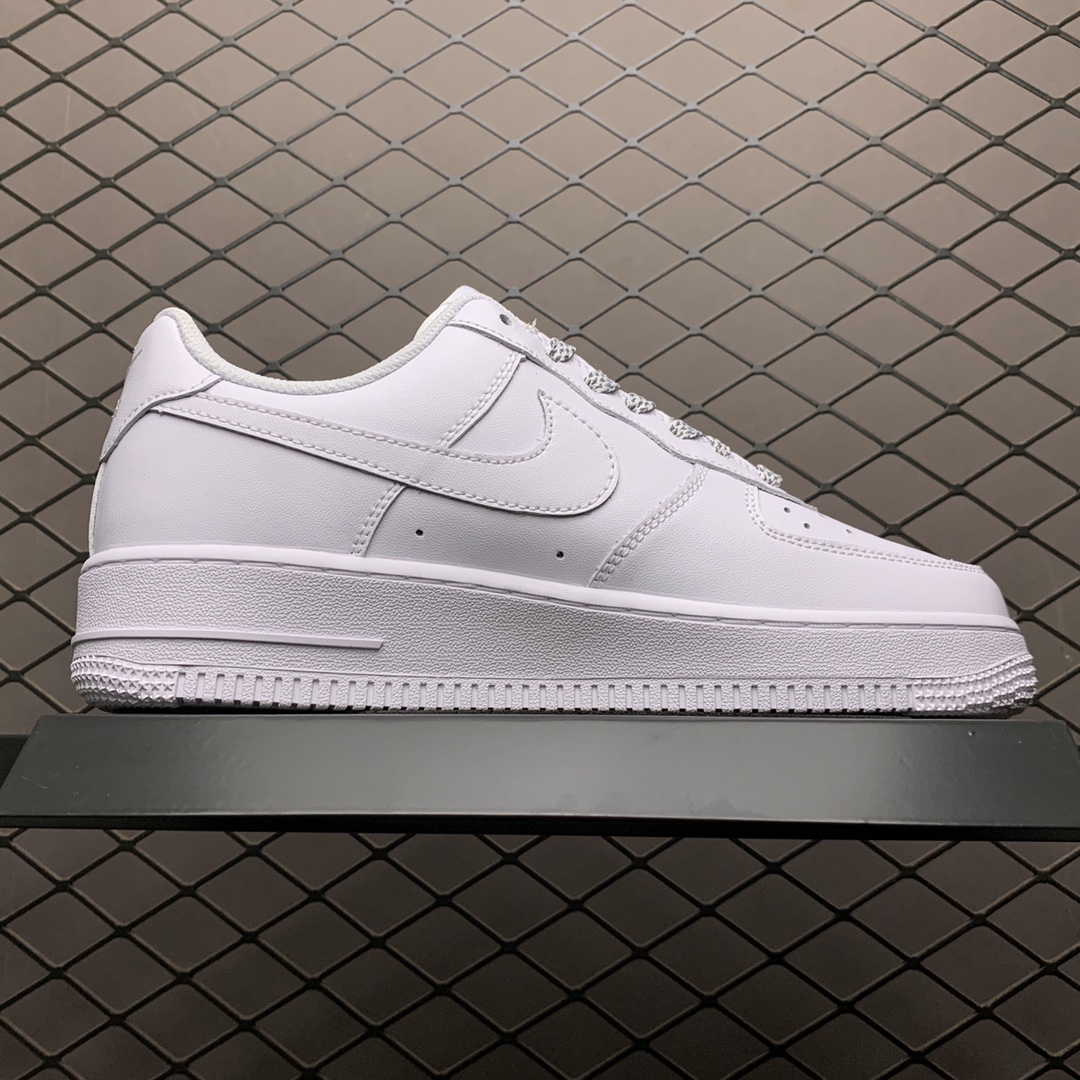 210 Nike Air Force 1 空军一号 客制款3M反光蝴蝶印花 低帮运动休闲板鞋 N-0255