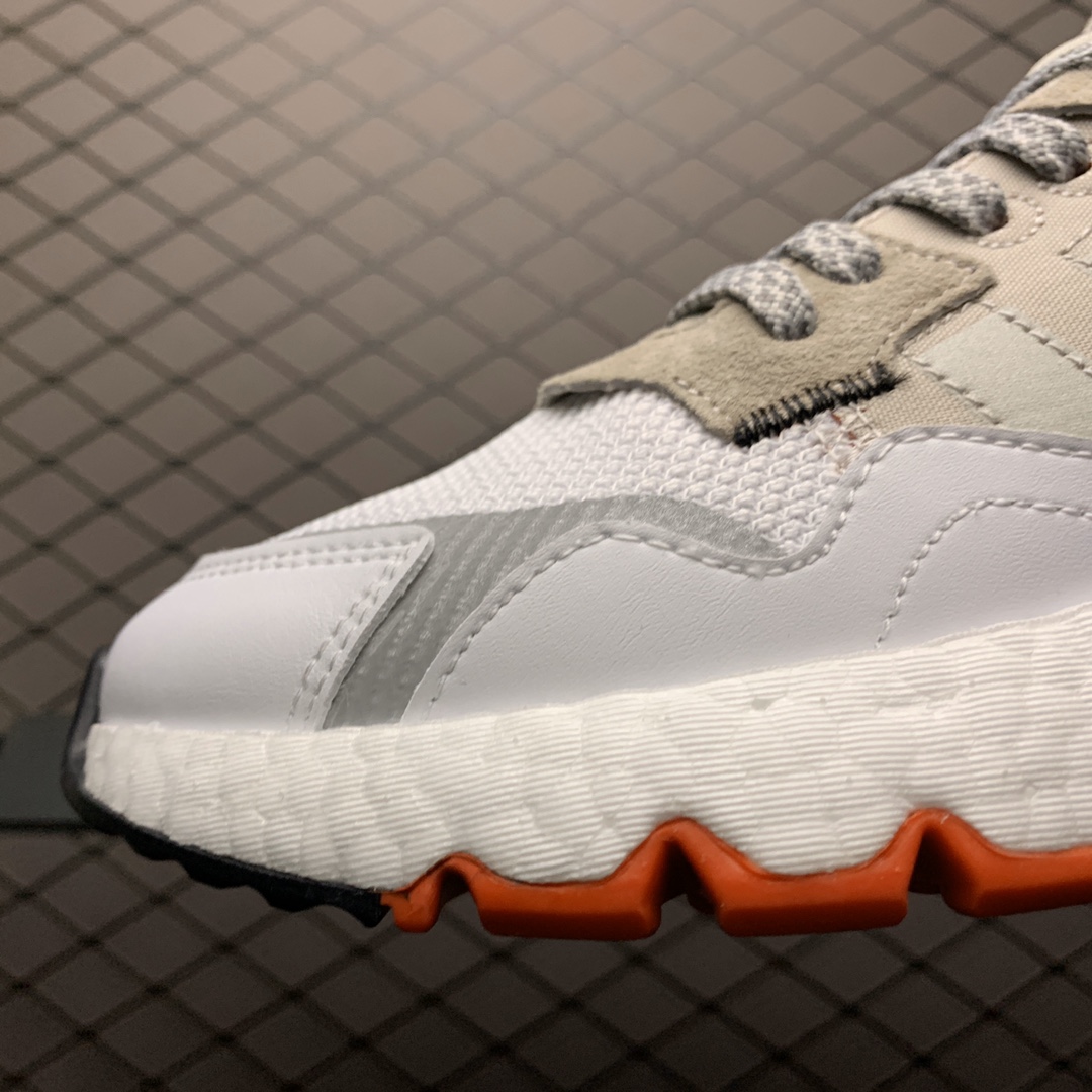 210 Adidas 阿迪达斯 Nite Jogger Boost 夜行者真爆大底复古跑鞋 EF5409