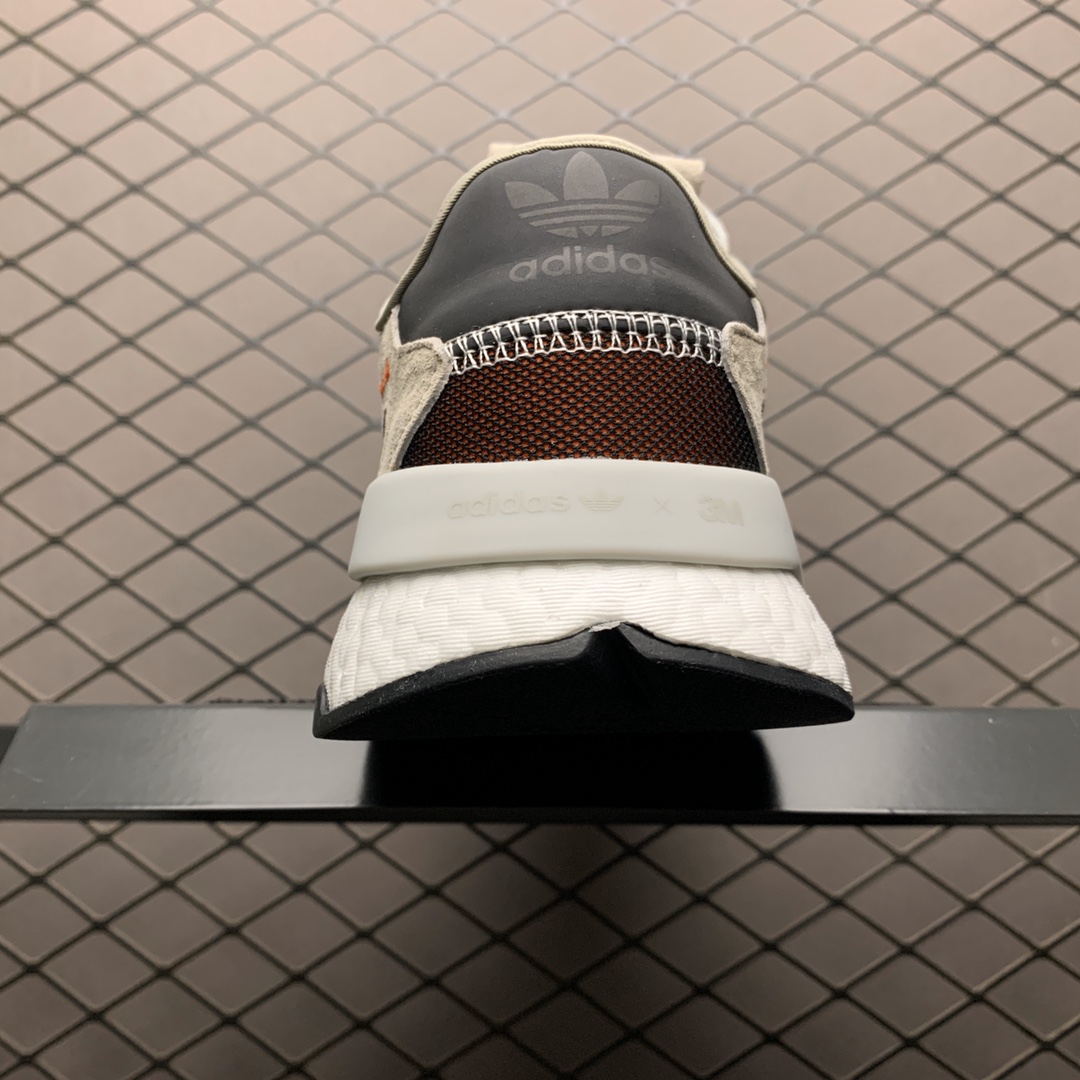 210 Adidas 阿迪达斯 Nite Jogger Boost 夜行者真爆大底复古跑鞋 EF5409