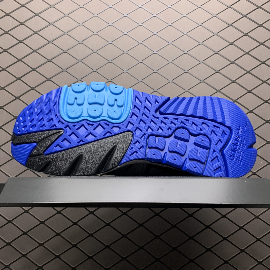 210 Adidas 阿迪达斯 Nite Jogger Boost 夜行者真爆大底复古跑鞋 EF5408