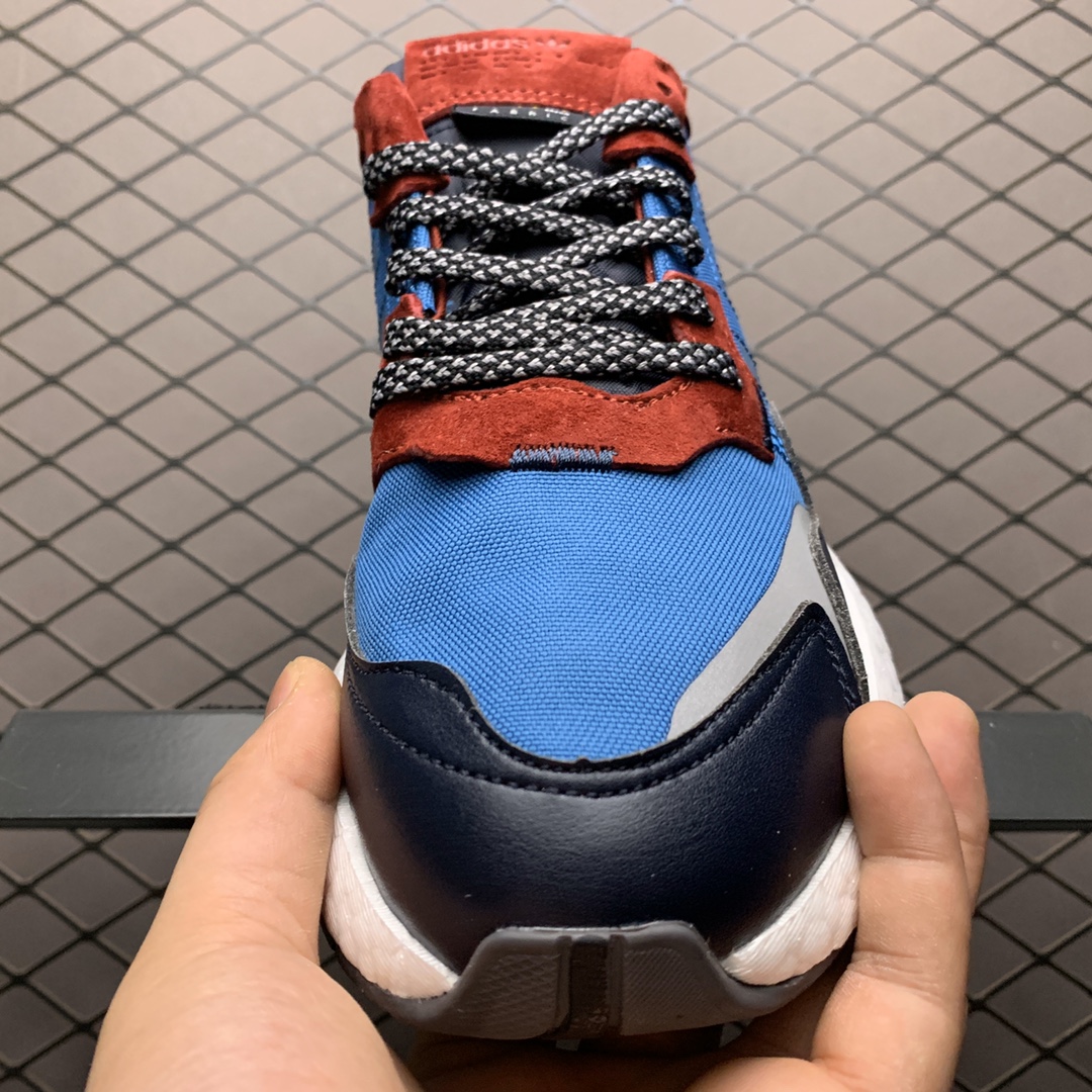 210 Adidas 阿迪达斯 Nite Jogger Boost 夜行者真爆大底复古跑鞋 EE5872