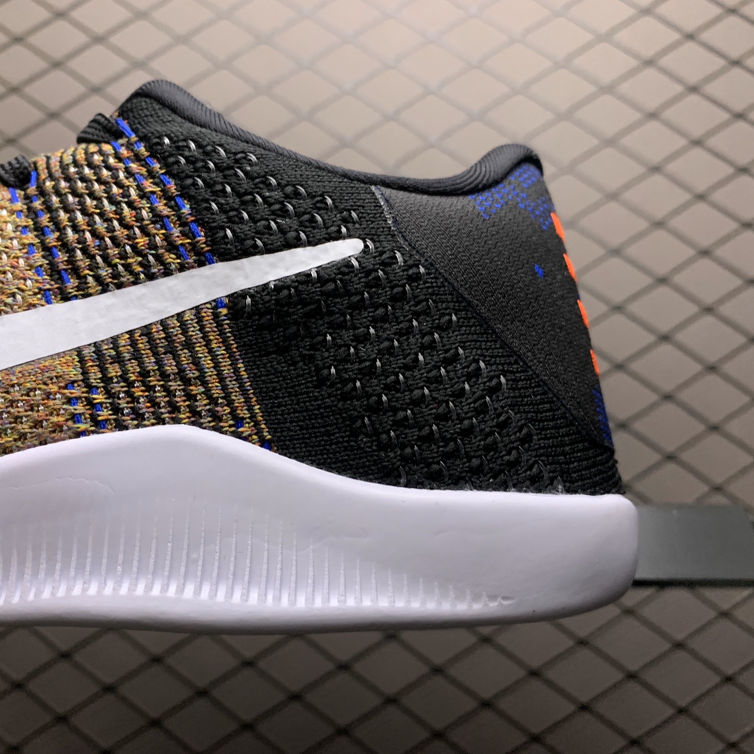 230 Nike Kobe 11 Elite Low 科比11代 低帮编织鞋面男子实战篮球鞋 822522-914 黑人月