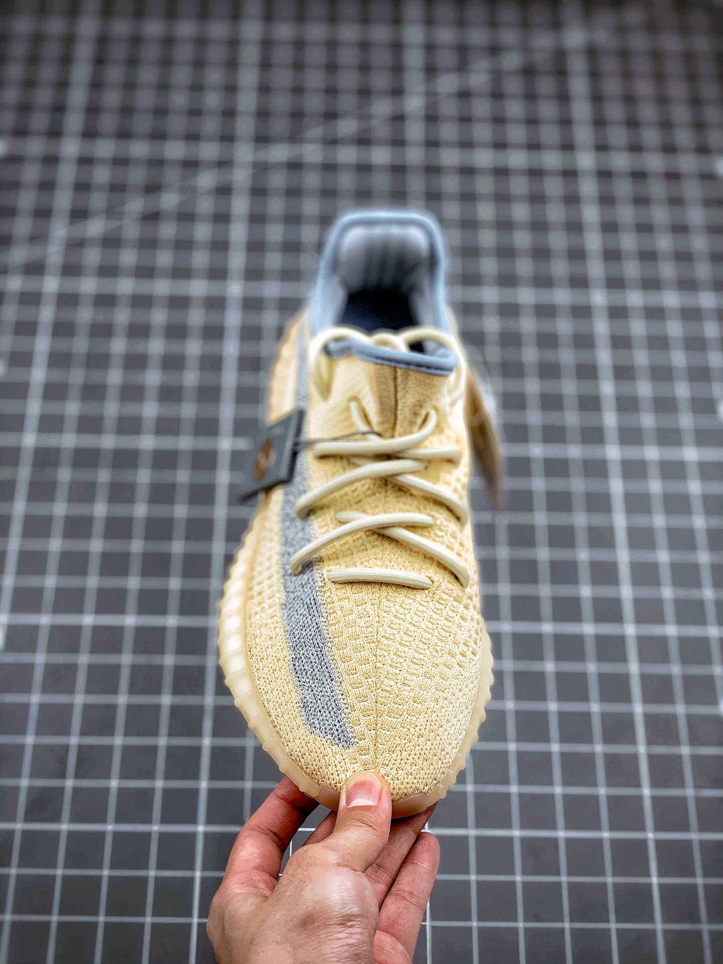 580 【OG纯原 独家终端供应】  Adidas Yeezy 350 Boost V2  ”Linen”麻布 奶油 货号：FY5158