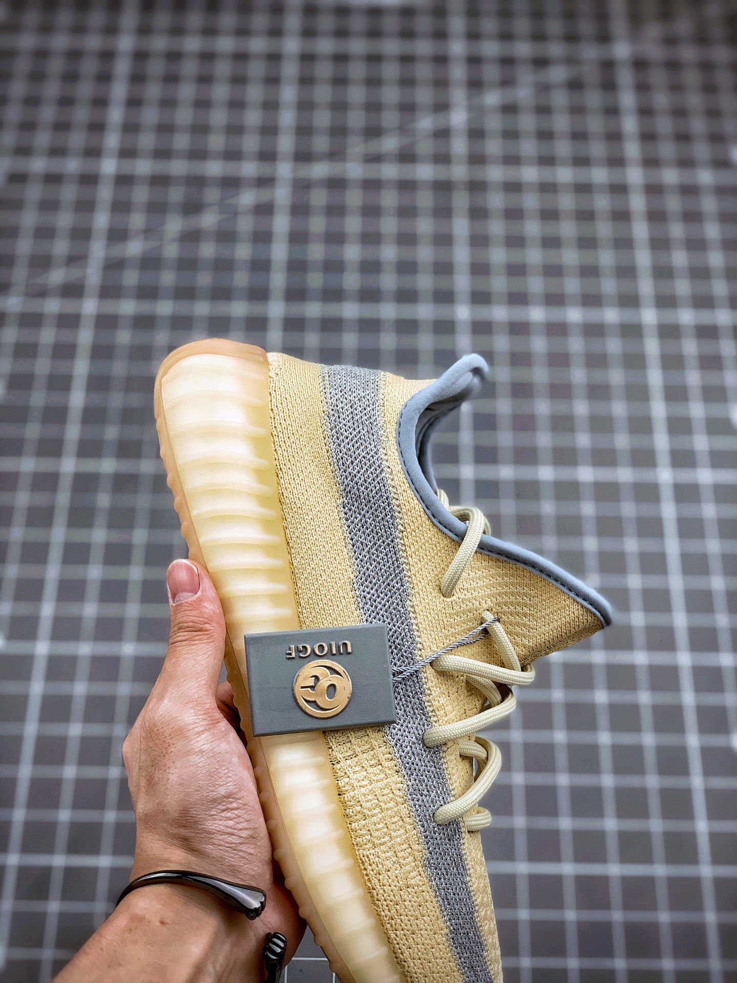 580 【OG纯原 独家终端供应】  Adidas Yeezy 350 Boost V2  ”Linen”麻布 奶油 货号：FY5158