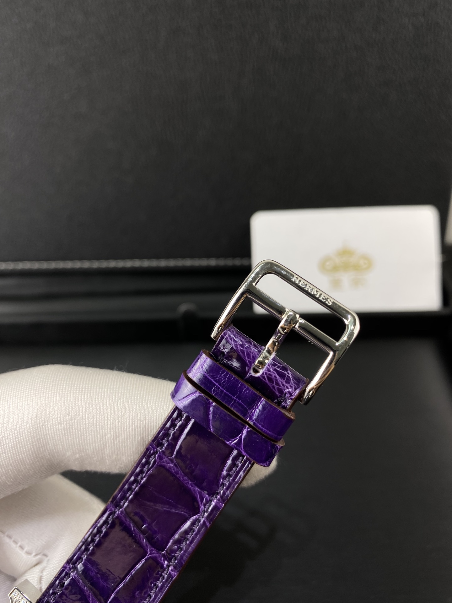 Hermès 皇家 爱马仕H系列女表贝壳面表盘