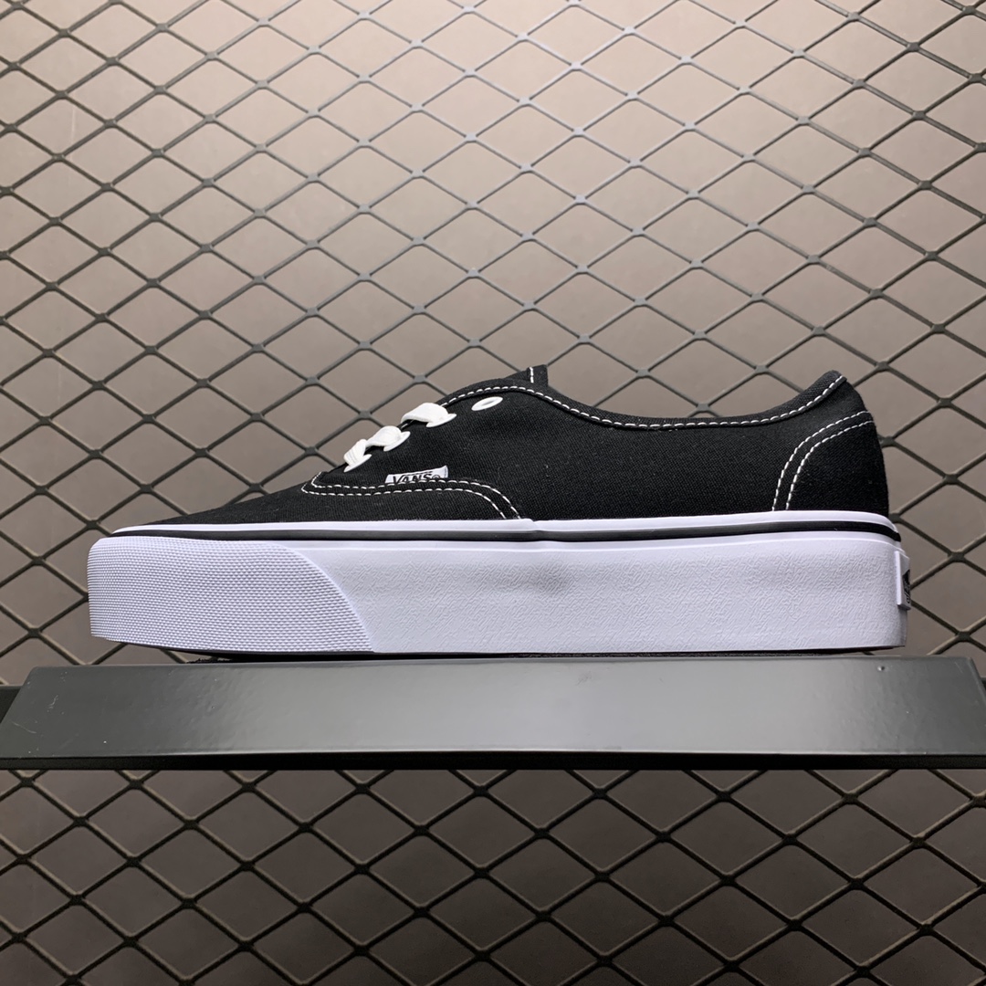 150 Vans 万斯 Authentic Platform 低帮硫化厚底增高休闲板鞋