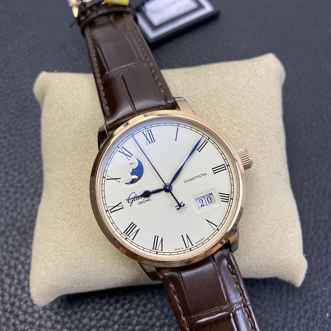[Glashütte Original Watches]The font weight, pen edge and luster are not infer