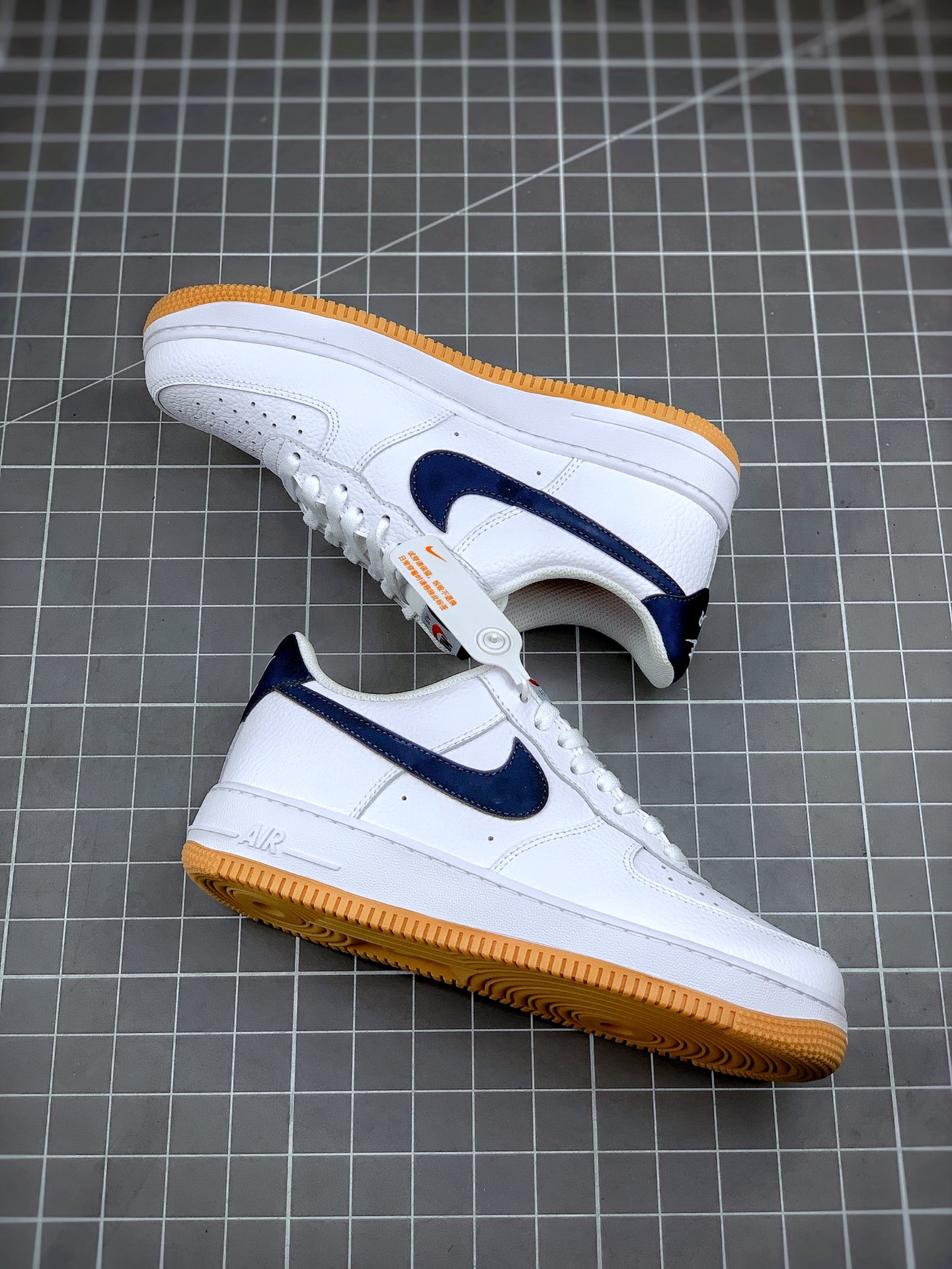 190 Air Force 1 07'V8  蓝白生胶 海外发售版 实拍首发 货号：CI1759-100