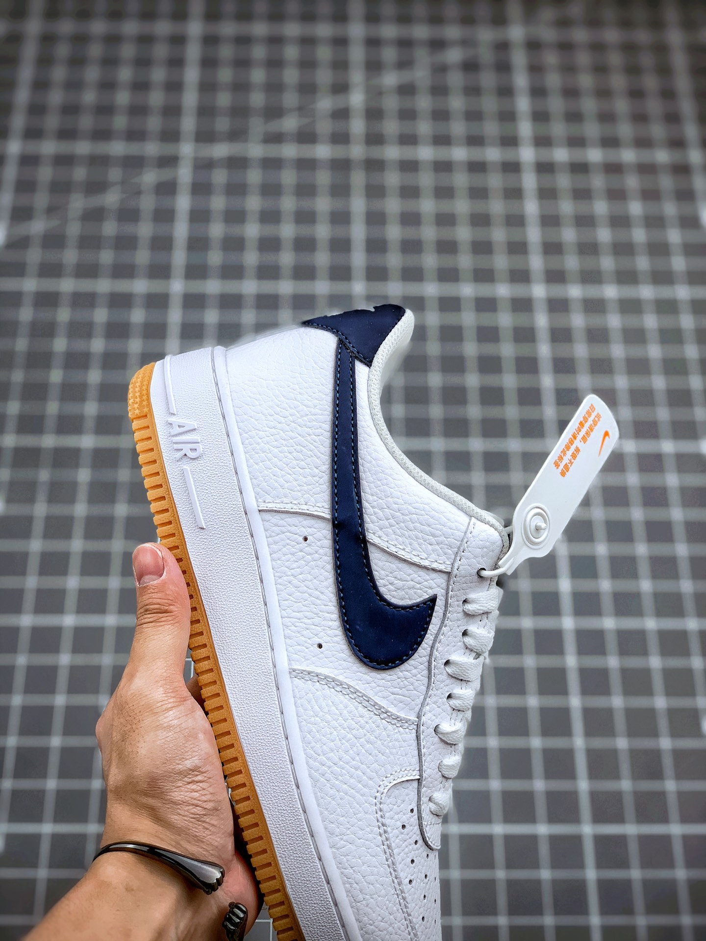 190 Air Force 1 07'V8  蓝白生胶 海外发售版 实拍首发 货号：CI1759-100