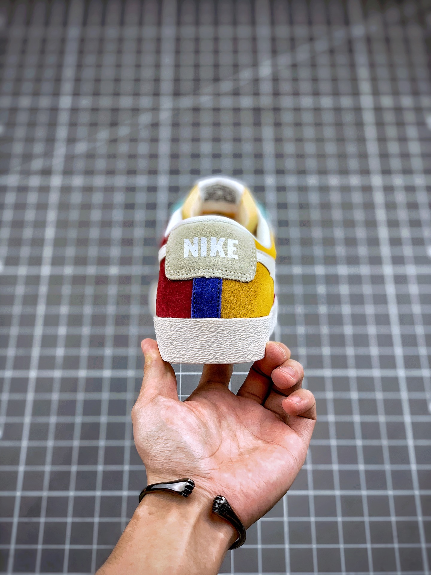 160 Nike Blazer Mid QS HH 复古经典低帮开拓者 红黄鸳鸯  货号 :BQ1167-008