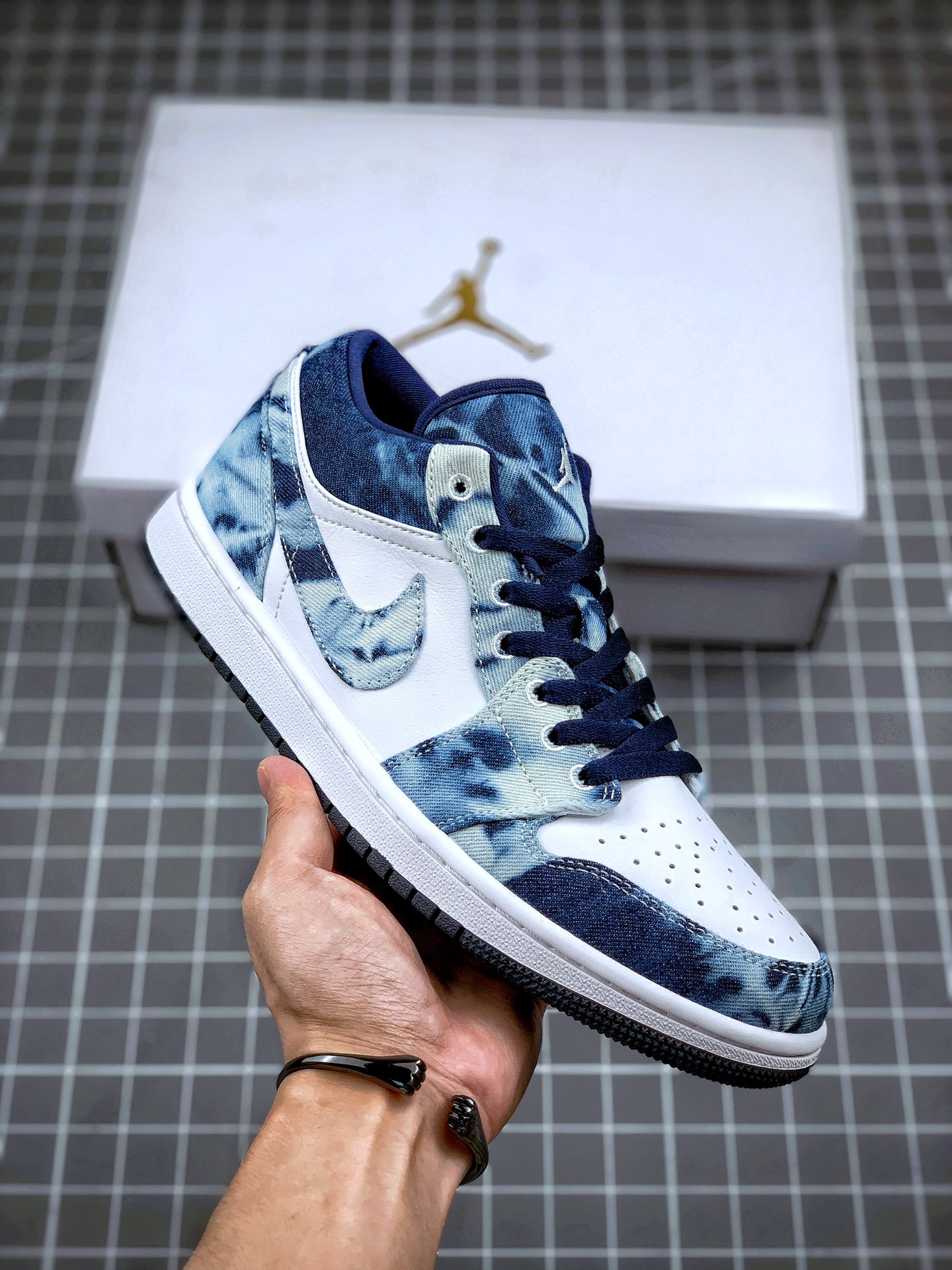 230 Air Jordan 1 Low 水洗单宁 货号：CZ8455-100