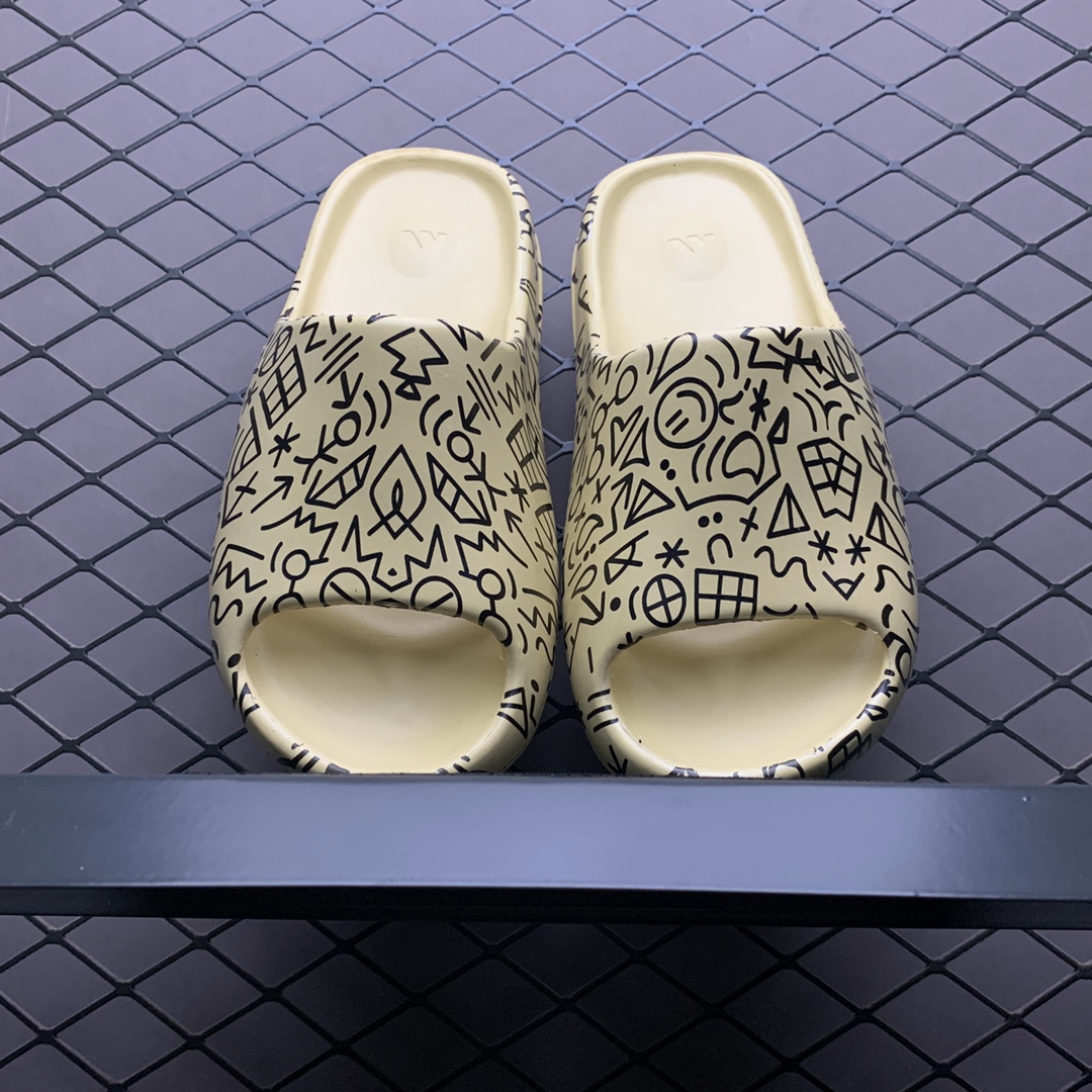 90 Kanye West x Yeezy Slide 侃爷 椰子拖鞋 FW6349