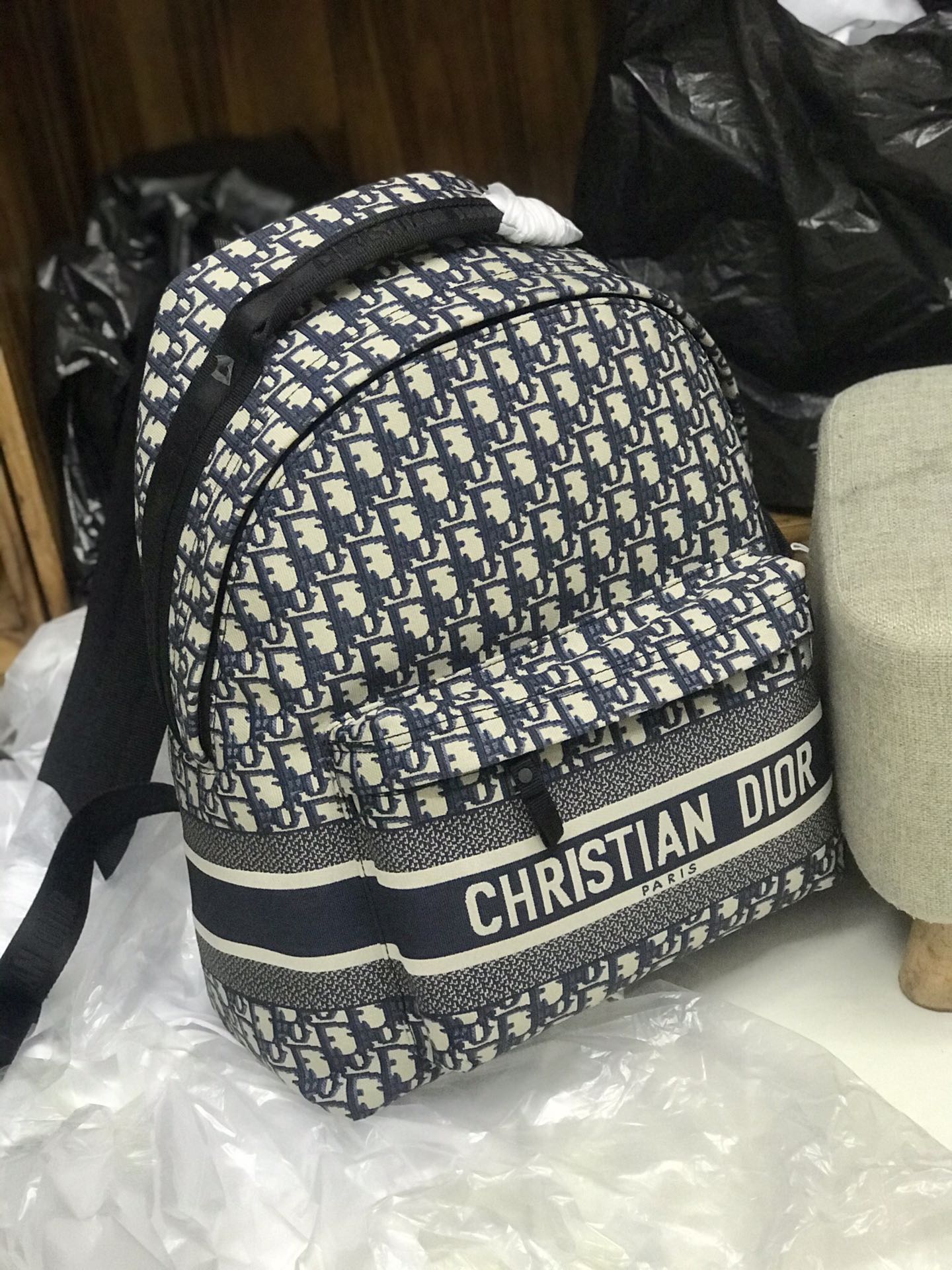 Dior Bags Backpack Good Quality Replica
 Unisex Canvas Spring Collection Oblique Casual