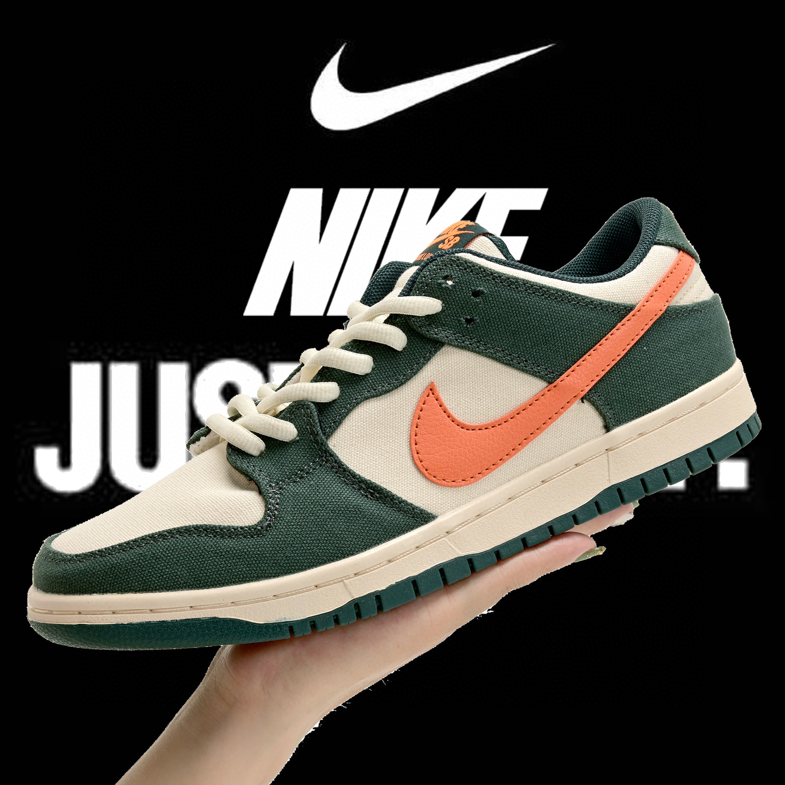 合集新款帆布 120 真标半码 Nike Dunk SB Low Tokyo 低帮限定休闲帆布板鞋