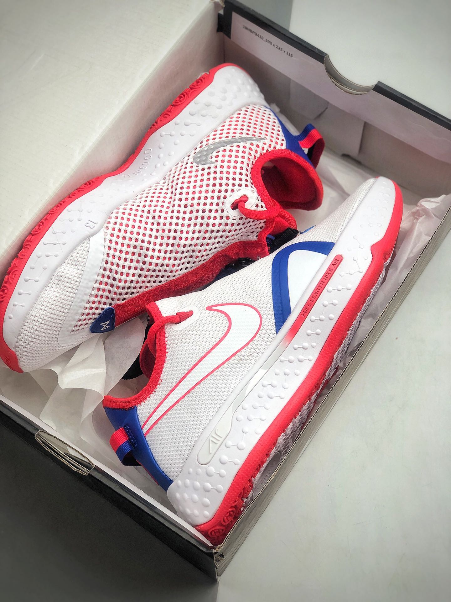 230 耐克 保罗4代 Nike PG 4 EP保罗乔治四代篮球战靴CD5082 101