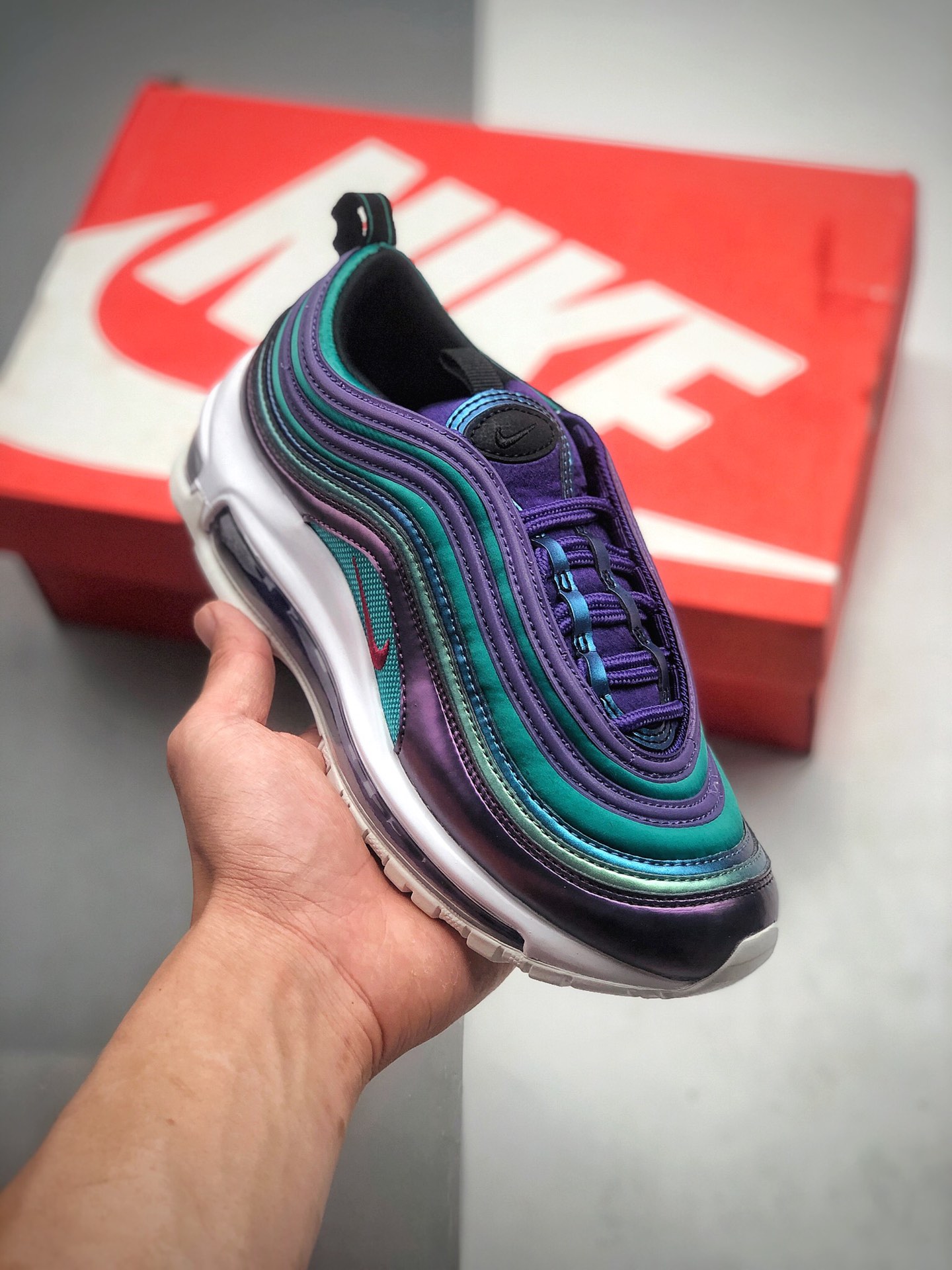 230 公司级 耐克Nike Air Max 97气垫跑步鞋 货号：AV3181-500