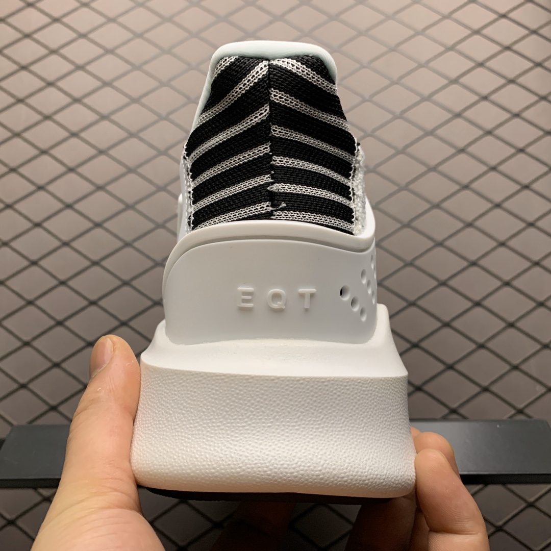 190 Adidas 阿迪达斯 EQT Bask ADV 鹿晗同款 EE5046 透气针织网面休闲运动鞋