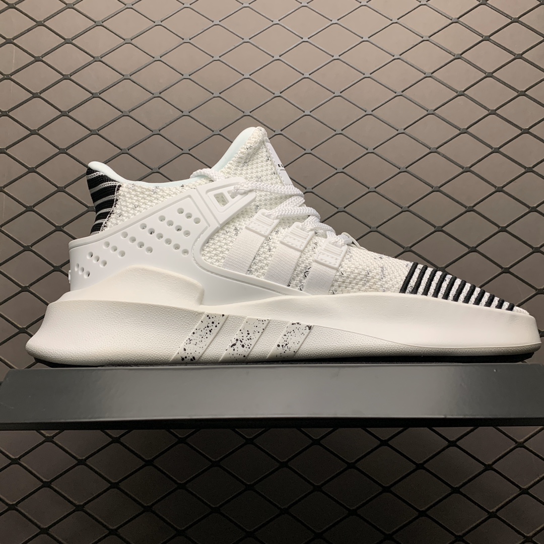 190 Adidas 阿迪达斯 EQT Bask ADV 鹿晗同款 EE5046 透气针织网面休闲运动鞋