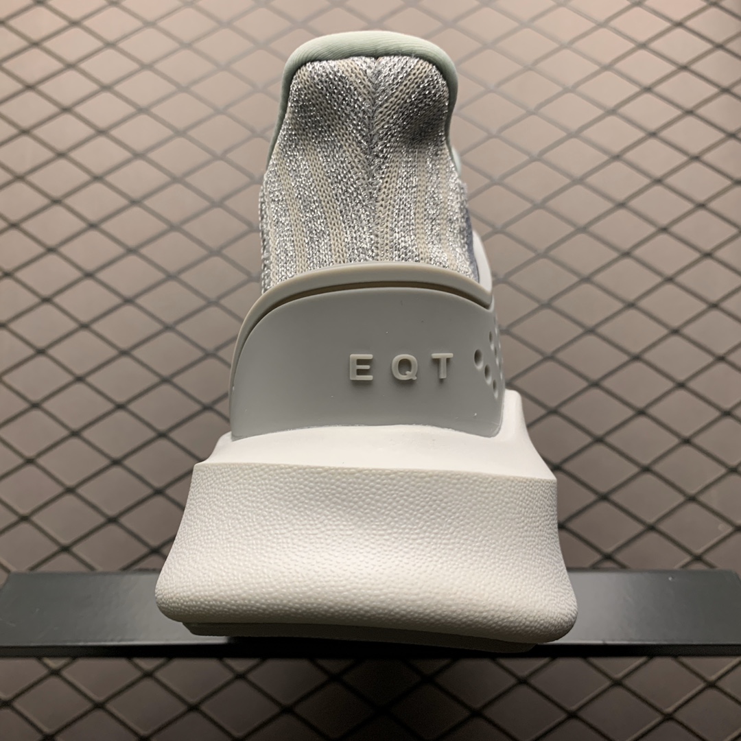 190 Adidas 阿迪达斯 EQT Bask ADV 鹿晗同款 EE5038 透气针织网面休闲运动鞋