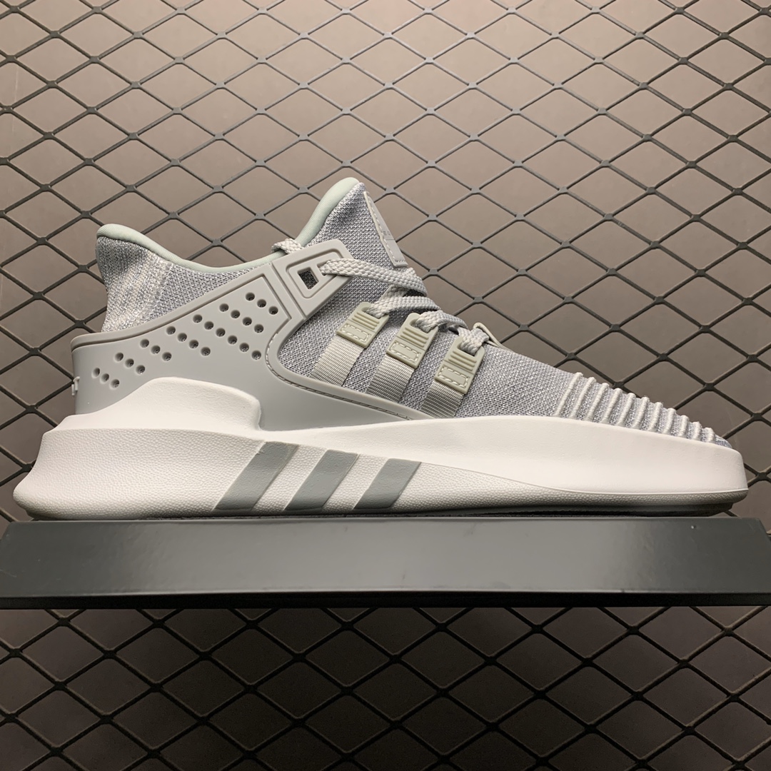 190 Adidas 阿迪达斯 EQT Bask ADV 鹿晗同款 EE5038 透气针织网面休闲运动鞋