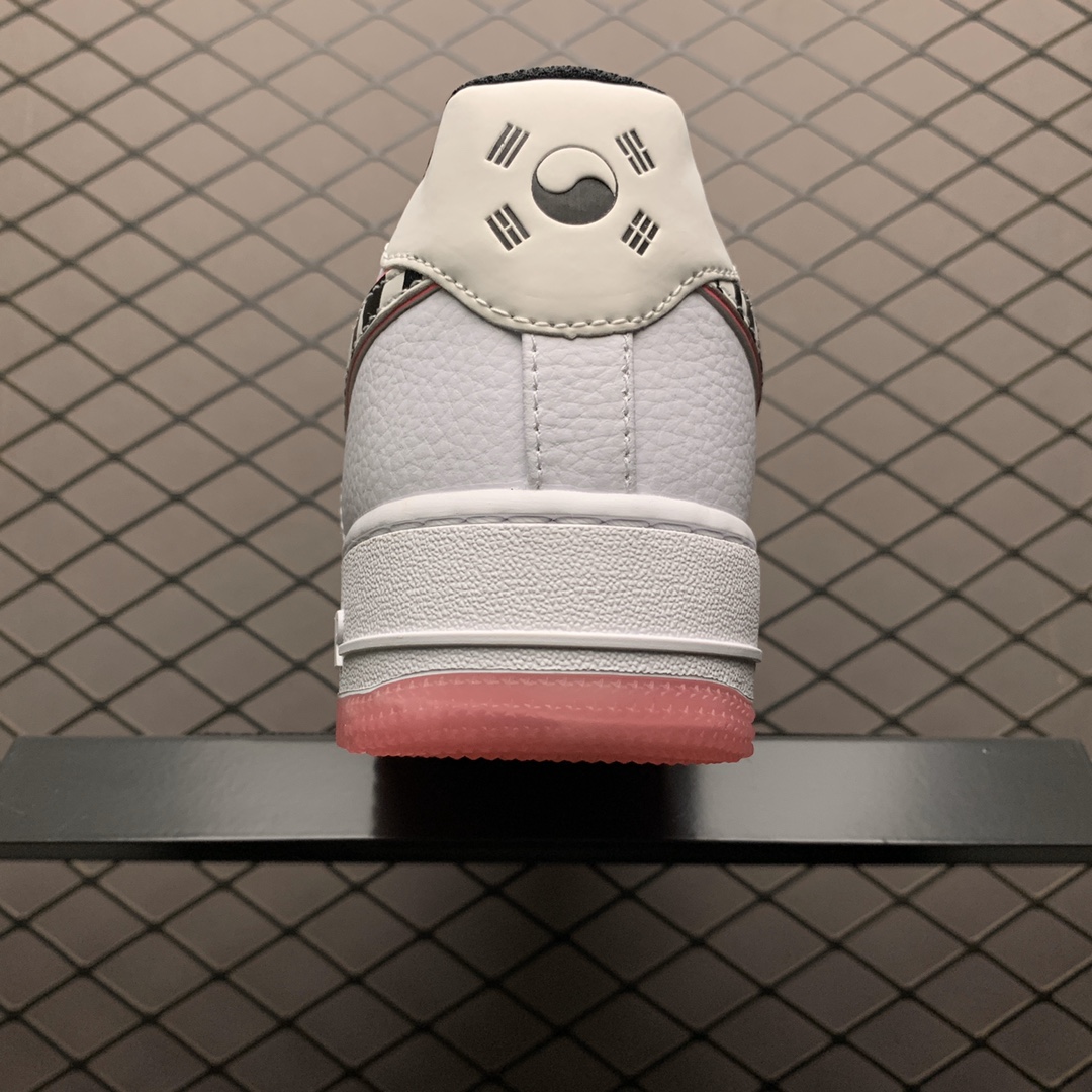 210 Nike Air Force 1 ”South Korea' 韩国限定虎纹空军一号鸳鸯低帮运动休闲板鞋 CW3919-100