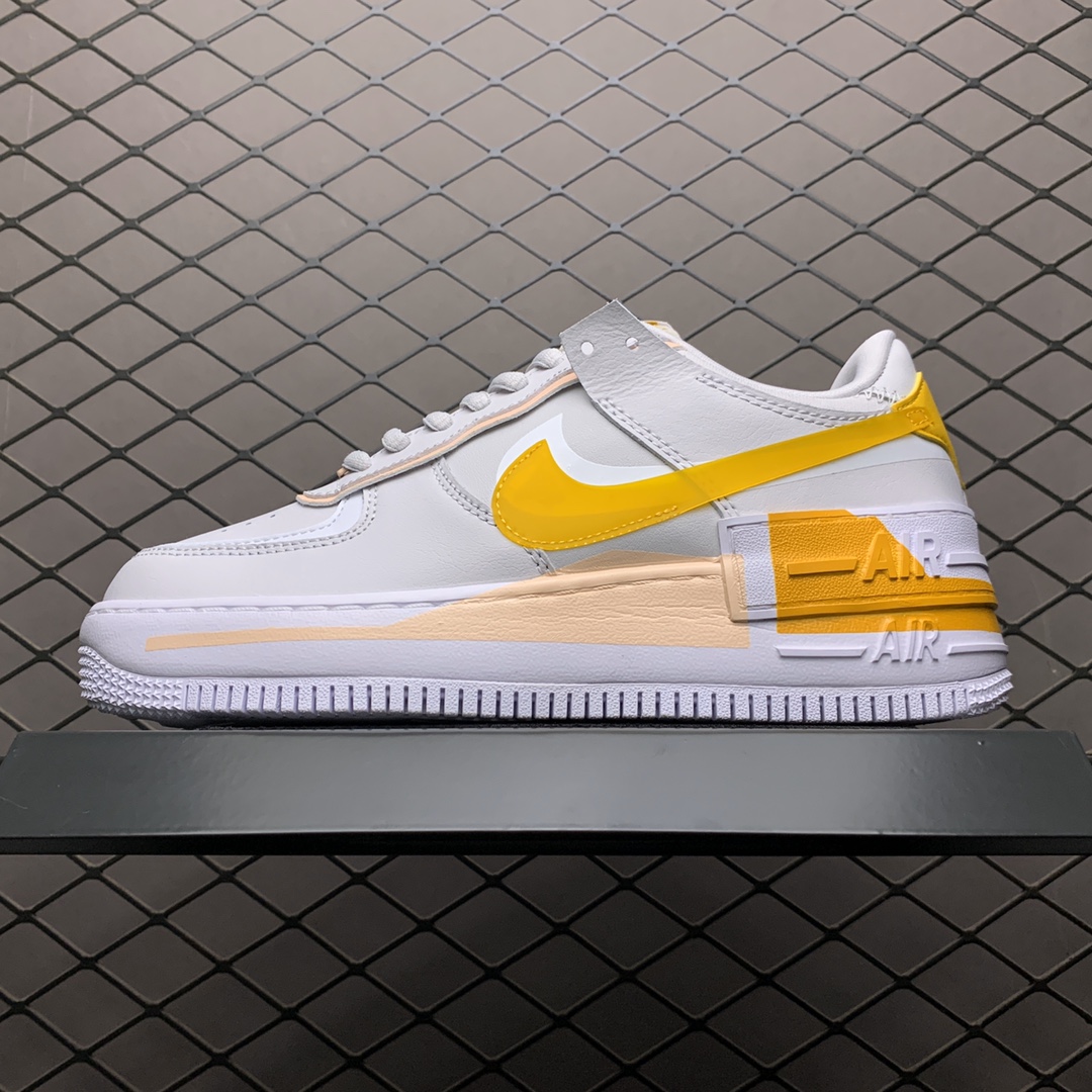 210 Nike Air Force 1 Shadow 低帮运动休闲板鞋 CQ9503-001 优势推广