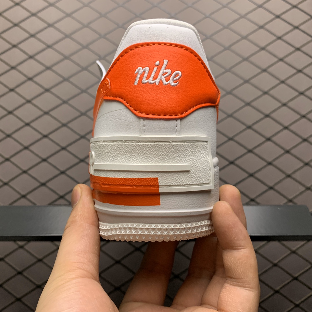 210 Nike Air Force 1 Shadow 解构系列空军一号低帮运动休闲板鞋 CQ9503-100