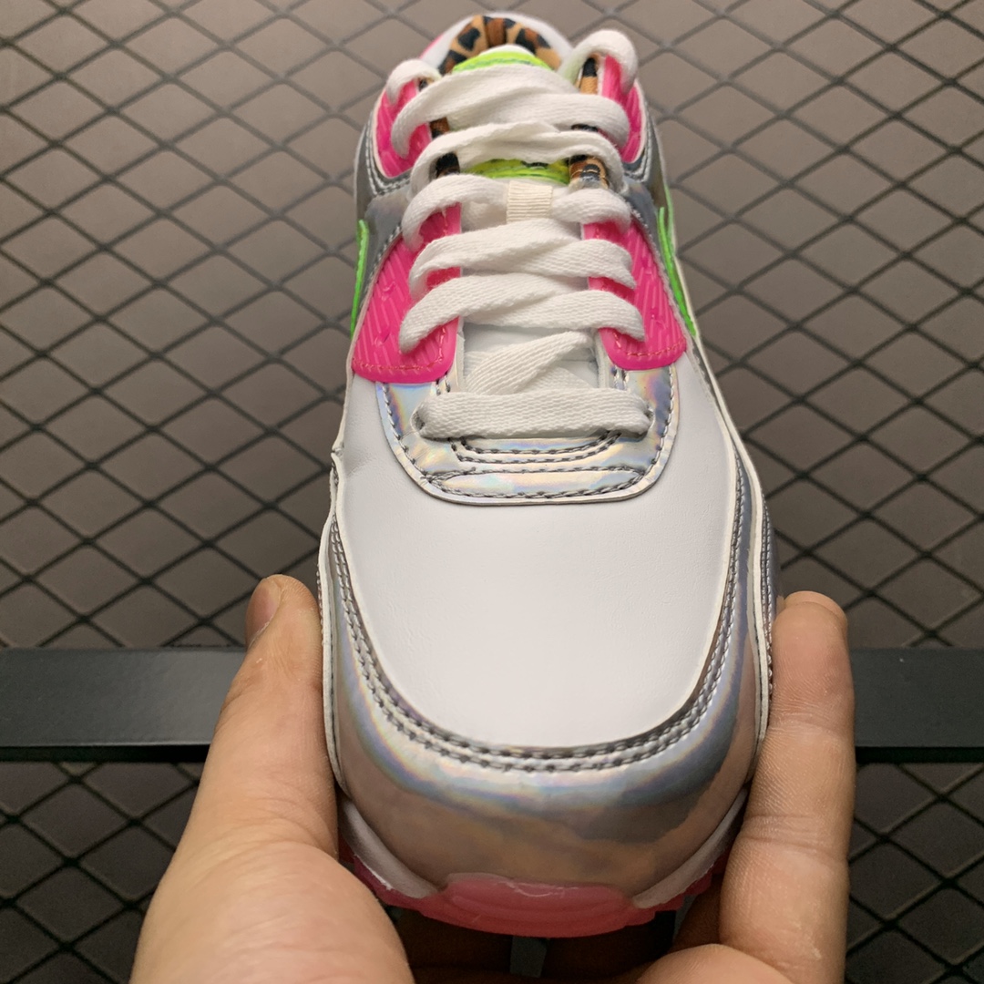 180 Nike Air Max 90 半掌气垫网面复古运动休闲慢跑鞋 CQ2559-100