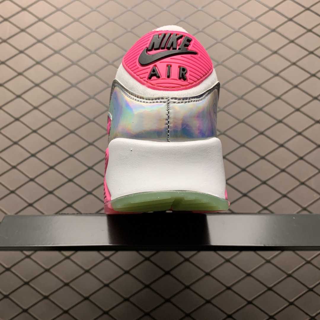 180 Nike Air Max 90 半掌气垫网面复古运动休闲慢跑鞋 CQ2559-100
