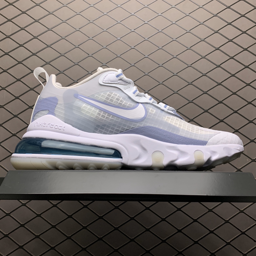 190 Nike Max 270 React SE 混合科技 半掌气垫跑步鞋 CT1265-100