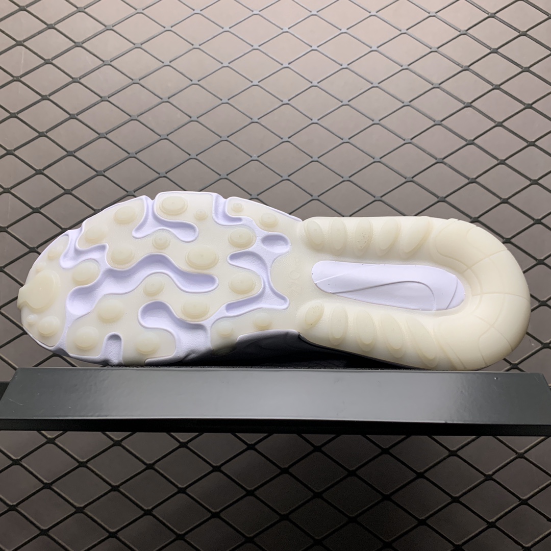 190 Nike Max 270 React SE 混合科技 半掌气垫跑步鞋 CT1265-100