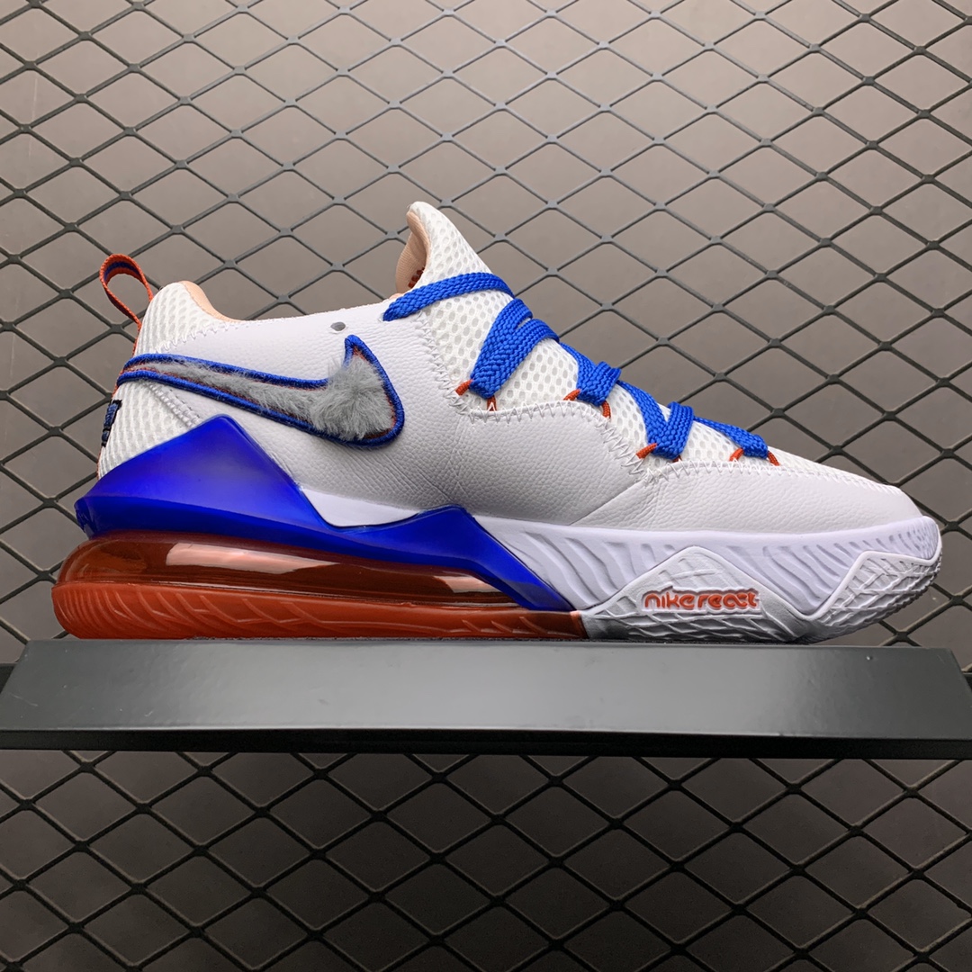 290 纯原版本 Nike Lebron 17 LOW 灭世纯原 詹姆斯17代 大灌篮 ”Tone Squad”  CD5007-100 半掌气垫 男子实战篮球鞋