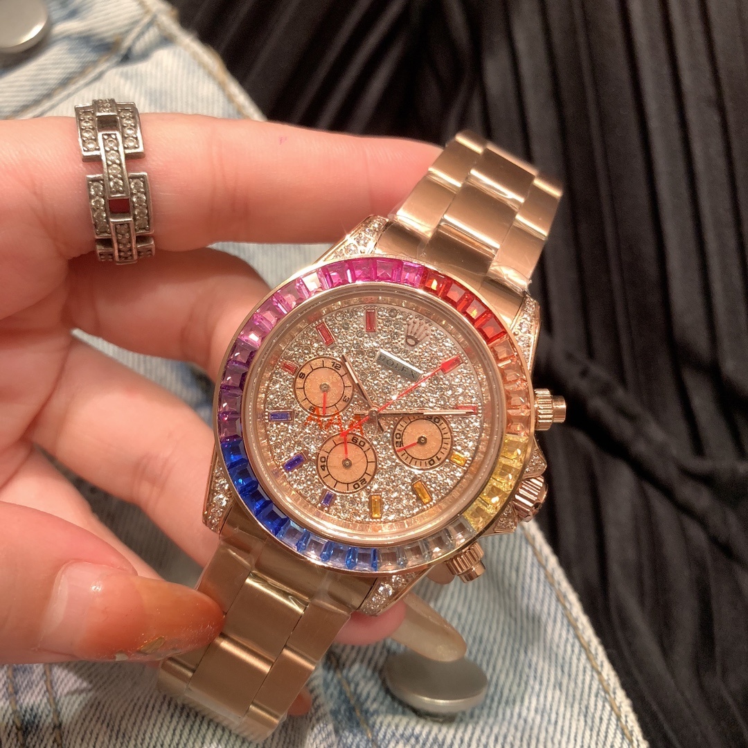高仿劳力士Rolex腕表实拍图片 高仿气垫跑鞋编织面Nike实拍图片