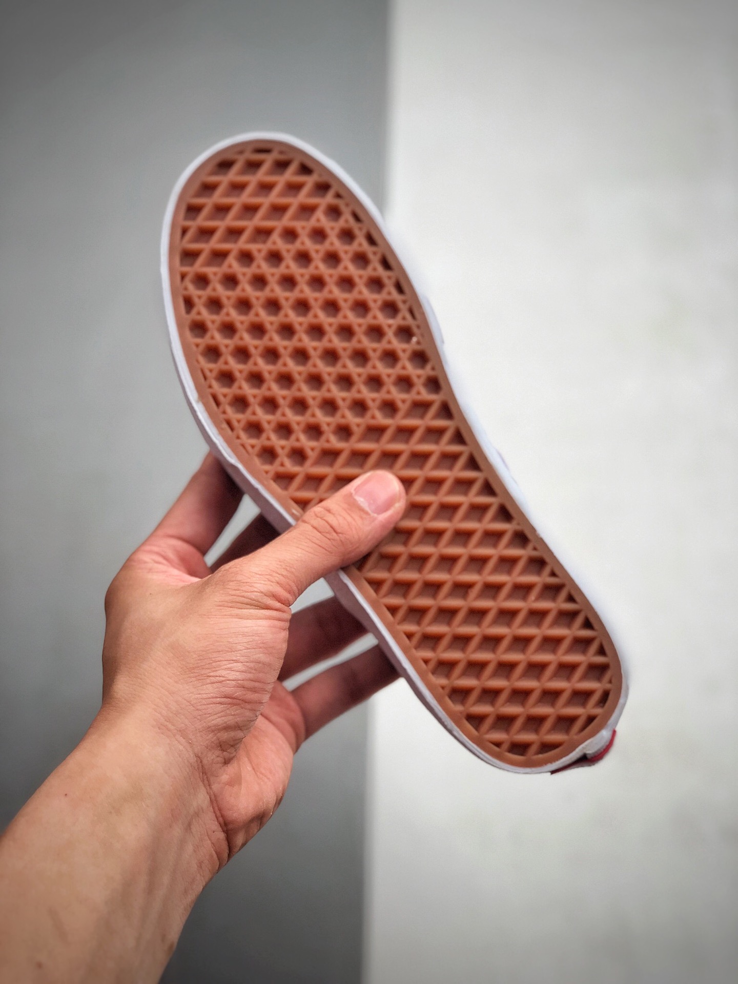 150 VANS Authentic 百搭常青款 高端支线淡紫色棋盘格高街休闲板鞋