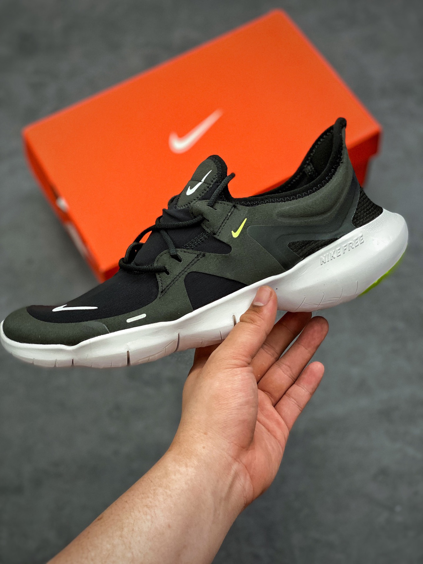 170 新季度官方主推款  Nike Wmns Free Rn 5.0 2019  超轻网面透气运动跑步鞋 AQ1289 003