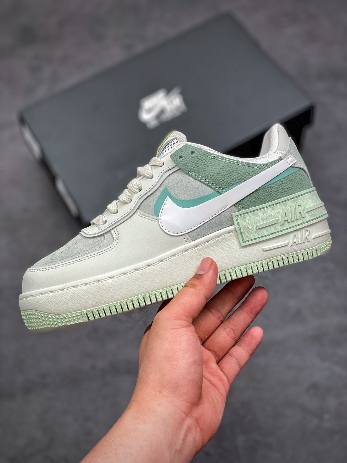 210 Nike Air Force 1 Shadow 解构系列空军一号低帮运动休闲板鞋 CW2655-001
